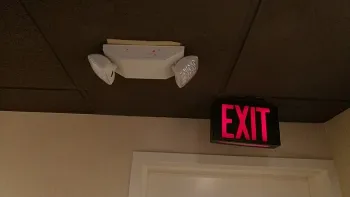 Hotel Emergency Exit Sign