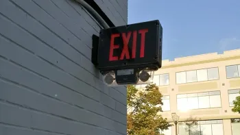 Outdoor Emergency Lighting & Sign
