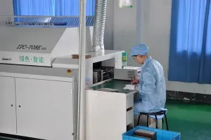 Fully automatic SMT line