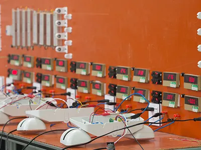 Aging test for finished products on assembly lin