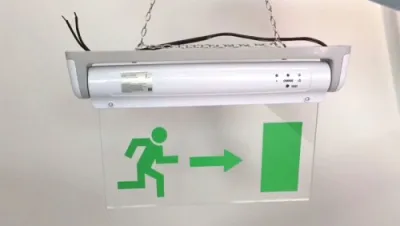 LE2912 Edge-Lit LED Exit Sign with ABS/Acrylic Panel