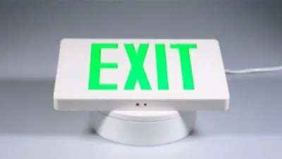 JLEED2GWEM Ultra Slim LED Exit Sign