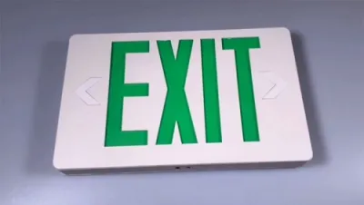 Installation of JLEED2GWEM Ultra Slim LED Exit Sign