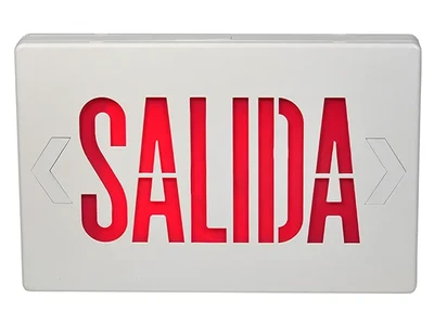JEE Series cULus Approved SALIDA Exit Sign