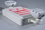 JLEC2BCW Bi-Color Emergency Exit Sign Combo with LED Heads